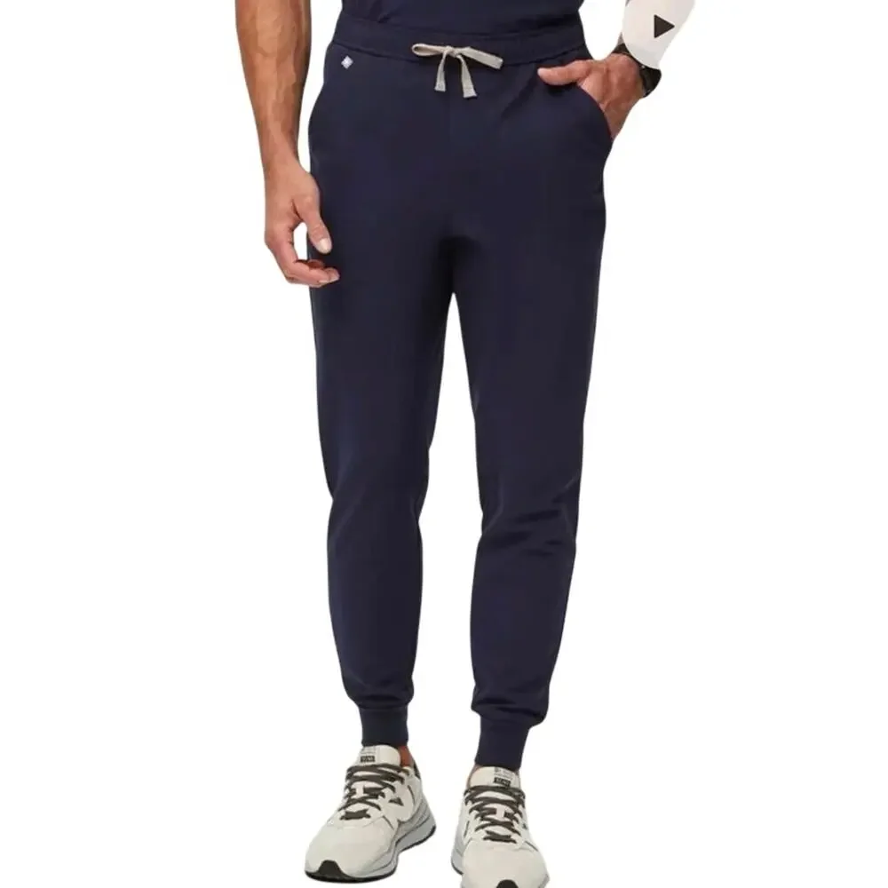 Figs Men’s Navy Blue Tansen Jogger Scrub Pants Size Small